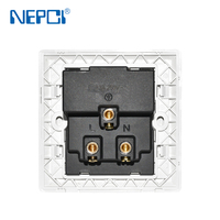 PD QC3.0 20W Euro Standard USB Prise Murale XJY-USB-22B-20AC 86*86 Type Britannique Prise USB 250V 13A