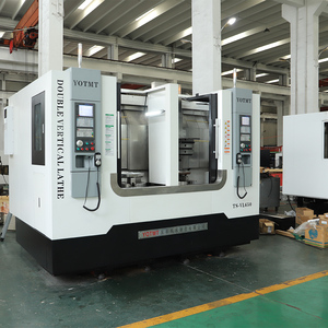 Độ chính xác đôi trục chính <span class=keywords><strong>CNC</strong></span> máy tiện đứng với đôi công cụ tháp Heavy Duty Máy phay - Product Image 2