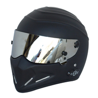 Casque de moto intégral FRP Casque de motocross DOT pour Top Gear Le casque STIG pour visière SIMPSON 5 couleurs