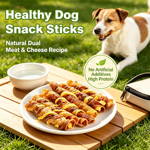 Friandises pour chiens OEM ODM : Rouleaux de poulet, canard et <span class=keywords><strong>fromage</strong></span>, à haute teneur en protéines, sans additifs, pour toutes races, à mâcher pour les soins dentaires – Fabricant de snacks pour animaux de compagnie - Product Image 2