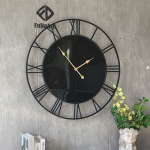 Orologio da Parete Decorativo Grande Moderno di Lusso Francese da 80CM con Specchio, in Metallo Dorato, per Casa e Ufficio, Dropshipping DDP - Product Image 6