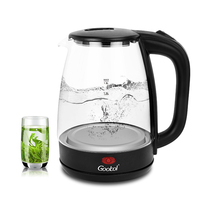 Bouilloire électrique en verre sans fil de 1,8 l, haute qualité, prix des appareils ménagers, bouilloire électrique, vente en gros