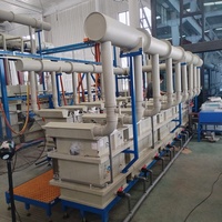 Machines d'électrodéposition Tongda10, cuve de galvanoplastie au zinc, ligne d'électrodéposition au chrome