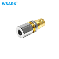 Connecteur coaxial RF droit L9 femelle 1.6-5.6 à faible PIM avec câble coaxial Flex5 pour base de télécommunications 5G