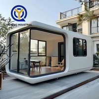 YAOQING Maison personnalisée, Bungalow préfabriqué pour jardin, Mini-maison, Cabine de bureau modulaire, Maison conteneur pour location et logement en studio