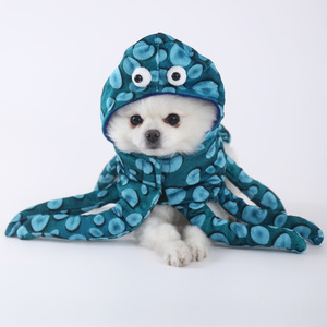 Costume de Poulpe Amusant pour Animaux de Compagnie – Tenues de Jeu de Rôle pour Noël et Halloween pour Chats et Chiens (Dropshipping) - Product Image 1