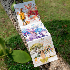 1 rouleau Blooming Forest Series Arbre Thème PET Tape Jade Shadow <span class=keywords><strong>Mori</strong></span> 380mm Cycle - Product Image 3