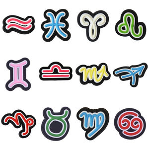 Gantungan Sepatu 12 Zodiak Tanda Zodiak Aries Taurus Gemini Cancer <span class=keywords><strong>Leo</strong></span> Virgo Libra Scorpio Sagittarius Capricorn Aquarius Pisces - Product Image 6