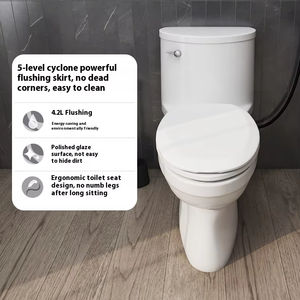 Para Kohler <span class=keywords><strong>Adele</strong></span>, sifón, inodoro unido, cinco ciclones, cubierta lenta, cerámica moderna,/4983 para baños, Control remoto - Product Image 2