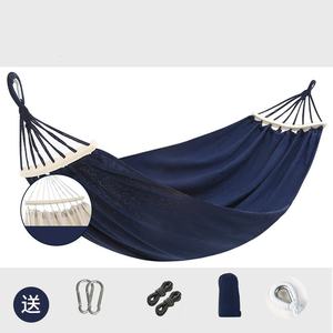 Wholesale Camping Hammock Thickened Fabric Canvas Single Hammocks Travel Swing Chair Hanging <b>Bed</b> Double <b>Outdoor</b> with Bag - Product Image 5