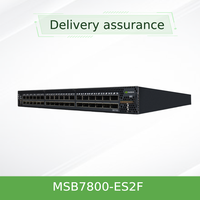Commutateur réseau en promotion MSB7800-ES2F, commutateur de routage modulaire L3, passerelle réseau d'entreprise, de campus et de cœur, SDN MPLS pour réseaux à grande échelle