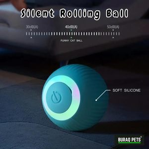 Jouet interactif pour chat, balle roulante à gravité, balle mobile pour chats et chatons, jouet durable pour animaux de compagnie, pour l'exercice, l'entraînement et l'utilisation quotidienne - Product Image 4