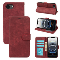 Béquille Magnétique En Cuir Mobile Téléphone étui pour iphone 17 Air 11 Pro Max XR X XS 8 Plus 6S 7 SE 2020 5S Photo Cadre Flip Cover