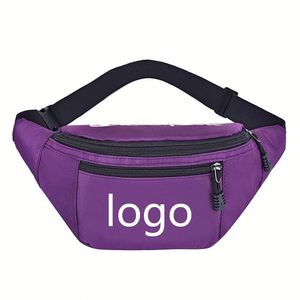 Riñonera Deportiva Impermeable Personalizada OEM, Bolsa de Cintura Simple y Grande para Hombre y Mujer - Product Image 4