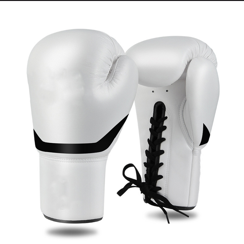 Wholesale 8oz 10oz 12oz 14oz Custom Logo PU Leather Boxing Gloves for Training