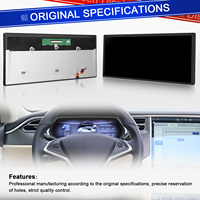 Podofo Pantalla táctil LCD de 12,3 pulgadas Uconnect Radio Navegación Módulo LCD Pantalla de visualización para Tesla Model X S S2 Venta al por mayor