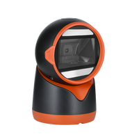 Escáner de Código de Barras de Escritorio 2D con Sensor Automático para Supermercado, Mini Lector de Códigos de Barras Portátil