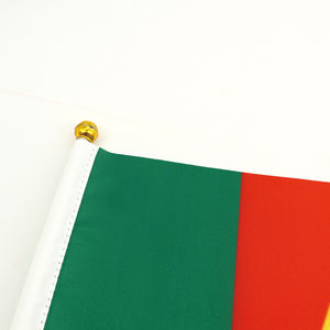 Impresión digital personalizada Camerún Country Stick Bandera de mano para deportes - Product Image 6