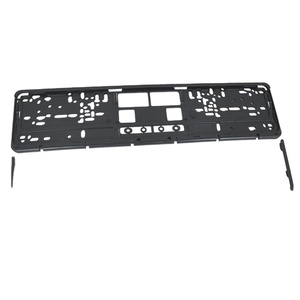 Portaplacas de Matrícula de Plástico ABS Estilo Europeo con Tira en Forma de U - Product Image 1