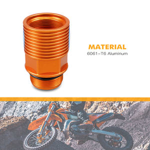 NICECNC per KTM EXC 300 2004-2016 EXC EXC-F SX SXF XC XCW <span class=keywords><strong>SMR</strong></span> 125 250 350 400 <span class=keywords><strong>450</strong></span> 500 Estensore Serbatoio Freno Posteriore per Moto - Product Image 3