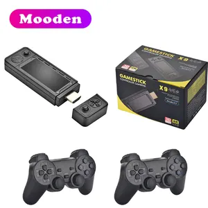 X9 Game Stick 4K Video Game Console 64GB 2.4G Wireless Gamepad