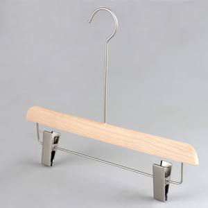 Prix d'usine, cintres en bois avec logo personnalisé pour costume, cintres pour vêtements de mariage avec crochets - Product Image 6