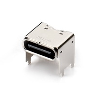 Conector USB 2.0 hembra MUP-U20404 de 16 pines, tipo C, para PCB SMT, doble carcasa, para batería externa, router wifi. Gran venta en India y Malasia.