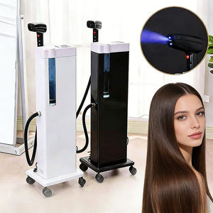 Vaporisateur capillaire professionnel Nano 3-en-1 à anions, machine de teinture de qualité commerciale avec base mobile pour salon de coiffure et barbier - Product Image 1