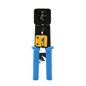 Through-hole RJ45 connector <b>crimping</b> <b>tool</b>, multi-functional professional grade RJ45 through-hole network <b>crimping</b> <b>tool</b> - Product Image 1