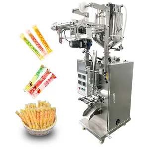 Vente directe d'usine machine d'emballage automatique de liquide en plastique machine verticale à petite échelle de glace alimentaire de jus de fruits