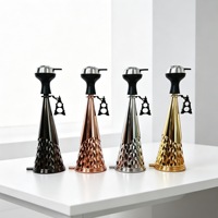 Chicha de Noël 2026 au design exquis, style allemand, unique, or et argent