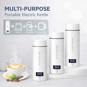 Tasse chauffante électrique sans fil, <span class=keywords><strong>chauffe</strong></span>-bouteille de voyage, <span class=keywords><strong>chauffe</strong></span>-espresso portable USB pour l'extérieur - Product Image 2