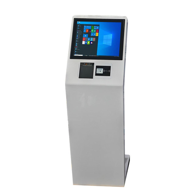 New Design Floor Stand Touch Kiosk Self Service Check Out Kiosk for Factory Manage Terminal Kiosks Touch Screen