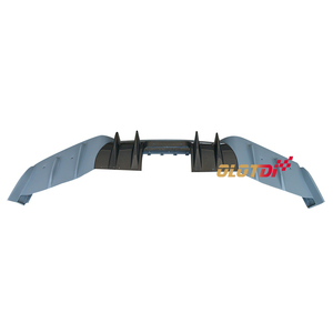 Spoiler Diffusore Posteriore in Fibra di Carbonio+FRP Stile JS per Honda Civic 10a Gen FK8 Type <span class=keywords><strong>R</strong></span> 2016-2020 Tuning Auto - Product Image 1