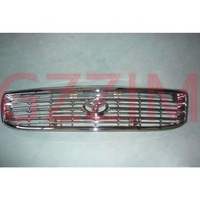 GZZIM/ZIMIN Grille de pare-chocs avant en plastique ABS noir pour Hiace 2000 avec garantie d'un an, ajustement original, taille standard