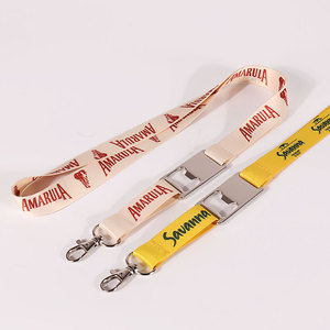 Bia chai mở chức năng <span class=keywords><strong>Polyester</strong></span> Dây buộc dây buộc in màu đỏ cho cô gái - Product Image 4