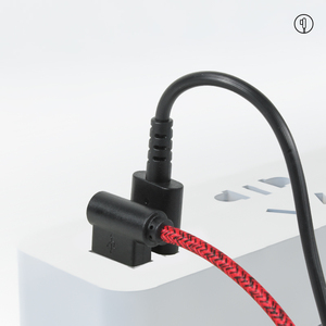 Nhà Máy Bán Buôn Sạc Nhanh 90 Độ USB AM 2.0 Để Type-C PVC Khuôn Nylon Bện Cáp Đồng Bộ Và Sạc Cáp - Product Image 2