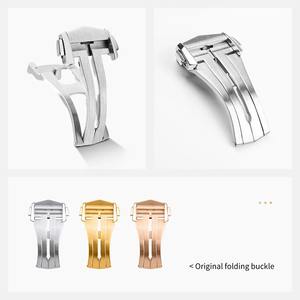 สายนาฬิกายาง FKM ของแท้จากโรงงานเจ็ทด้า สำหรับนาฬิกาโอเมก้า ซีมาสเตอร์ <span class=keywords><strong>300</strong></span> CTS สายนาฬิกาฟลูออโรรับเบอร์ - Product Image 6