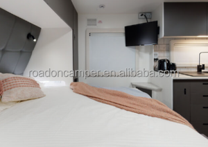 Factory <span class=keywords><strong>Outlet</strong></span> 20ft RV <span class=keywords><strong>Camper</strong></span> autocaravana van Australian Standards hard top Toy hauler caravana con toldo - Product Image 4