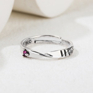 Acessórios de Joias de <span class=keywords><strong>Anime</strong></span> com 7 Designs, Anel de Cosplay Satoru Gojo, Anel de Casal em Liga de Cartoon com Diamante, Anel Ajustável para Homens - Product Image 3