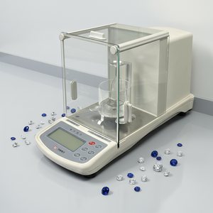 Balanza Analítica Hidrostática de Densidad Líquida 0.0001g con Pantalla LCD, Personalizable OEM/ODM, Certificación CE para la Industria Química - Product Image 5