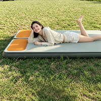 Colchón de Aire Inflable Portátil con Almacenamiento Integrado, Lavable y Ensamblable, para Camping, Senderismo, Hogar, Invitados y Descanso, Venta al por Mayor