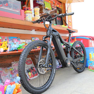 Vélo Électrique de Montagne Kirin Léger Tout Suspendu en Carbone T700, <span class=keywords><strong>Cadre</strong></span> 29 et 27.5 Pouces pour Descente avec Fourche E-MTB - Product Image 3