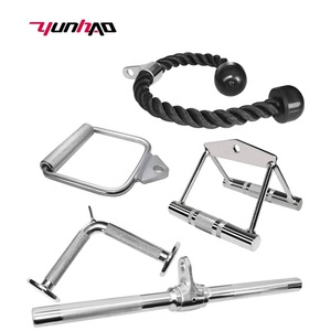 <span class=keywords><strong>Cuerda</strong></span> de Nylon de Doble Agarre para Tríceps, de Alta Resistencia, para Máquinas de Gimnasio en Casa, Venta al por Mayor de Fábrica - Product Image 2