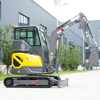 LIVRAISON GRATUITE Minipelle 3.5 tonnes Moteur Kubota de pelle ferme Nouvelles mini pelle 1 tonne 2 tonnes Prix des machines
