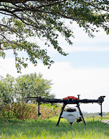 Drone agricole intelligent portable EFT E410P à 4 axes, 10L, 10KG, en aluminium, avec pulvérisation automatique par GPS et hélices pliables pour petites/moyennes exploitations agricoles