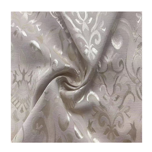 35% de algodón y 65% de poliéster jacquard floral tapicería sofá/tela de la cortina de tela textil - Product Image 1
