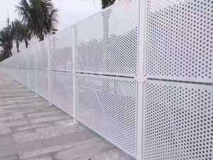 Tùy chỉnh dây thép không gỉ đục lỗ lưới tấm vuông lỗ chống ăn mòn xây dựng bảo vệ cắt/Uốn - Product Image 6