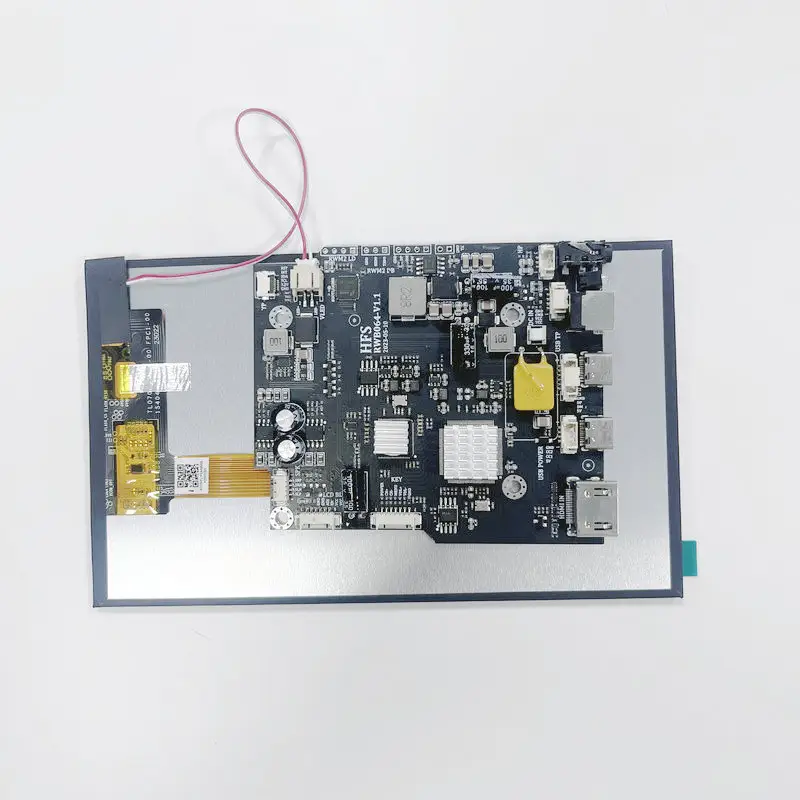 小型LCDディスプレイ7インチ1080PTFTスクリーンLCDモニター業界HD-MIバックライト調整付きボード屋外2600NitLCDモジュール