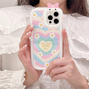 Custodia protettiva per telefono in cartone animato con obiettivo per fotocamera animale carino per <span class=keywords><strong>iphone</strong></span> 14 13 pro max 12 14 plus <span class=keywords><strong>Cover</strong></span> con Design personalizzato - Product Image 2
